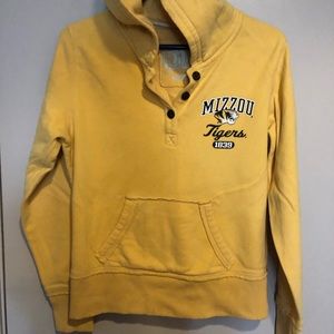 Vintage style Missouri/Mizzou Tigers hoodie